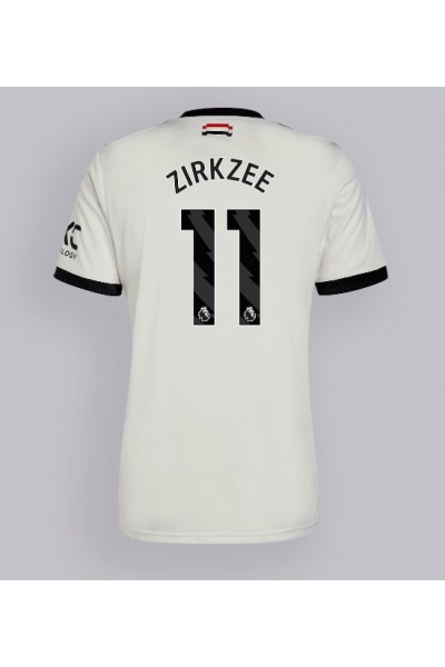 Manchester United Joshua Zirkzee #11 Voetbaltruitje 3e tenue 2024-25 Korte Mouw Manchester United Joshua Zirkzee #11 Voetbaltruitje 3e tenue 2024-25 Korte Mouw